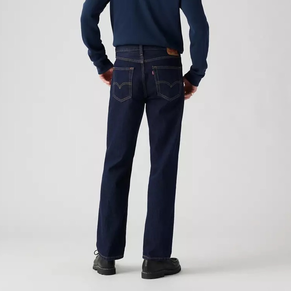 Levi's Men's Dark Blue Denim Straight 505 Jeans size 36x30 like new
